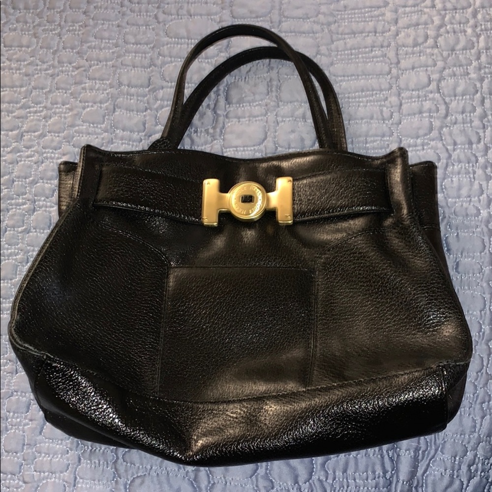 Cole Hahn black leather with pretty pink lining and only used a few times